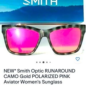 Brand NEW! Women’s SMITH Optic Runaround Chroma POP sunglasses. Polarized